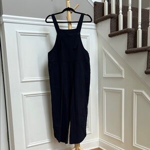 Amazon Women's Navy Blue Jeans Overalls